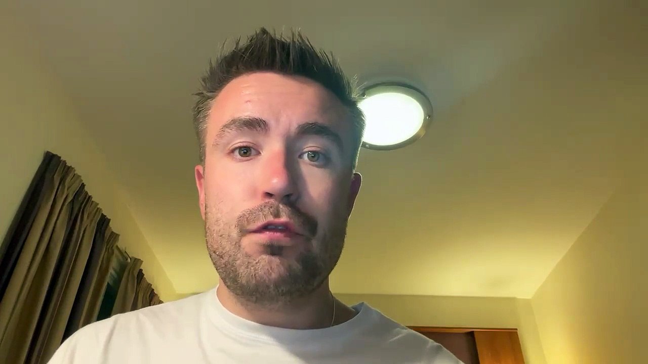 Robbie Stelling reacts to Hartlepool United's impressive win over Altrincham