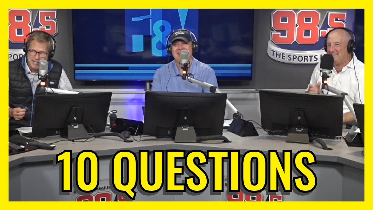 10 Questions with Greg Bedard: Preseason Edition