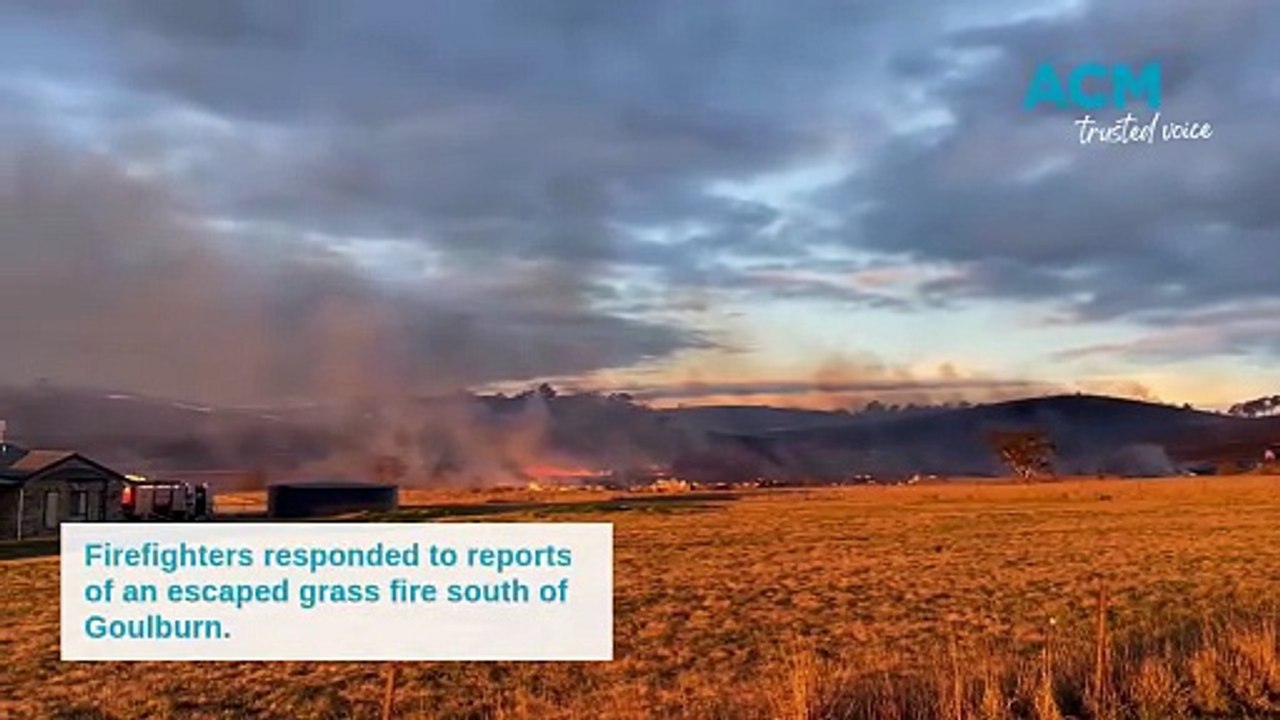 Escaped grass fire at Tirrannaville