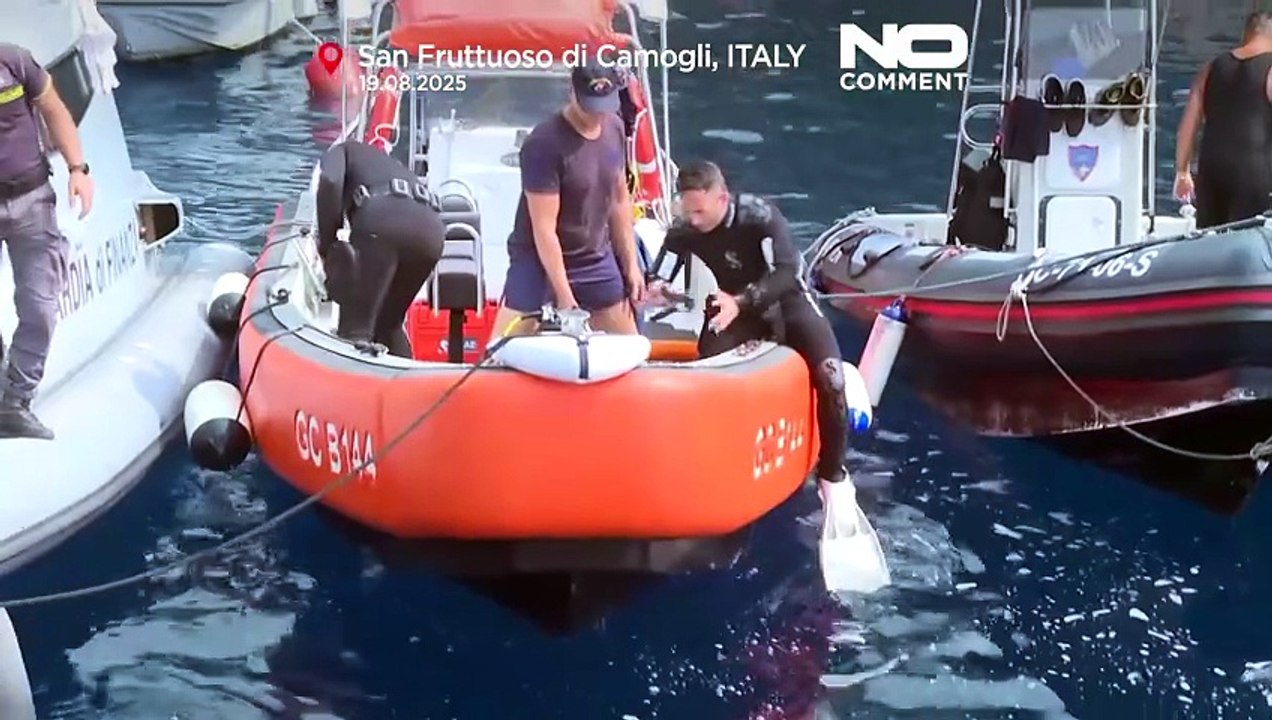 В Лигурии очистили подводную статую "Христос из бездны"