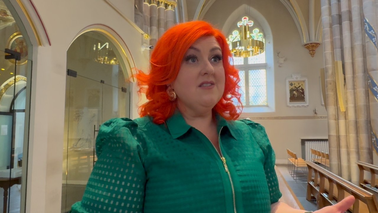 Michelle McManus launches a new hymn written to commemorate SCIAF at Glasgow’s St Andrew’s Cathedral