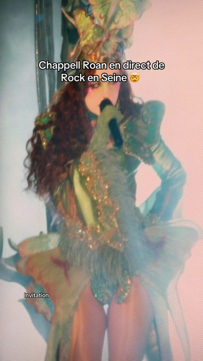 Chappell Roan en direct de Rock en Seine 🤯