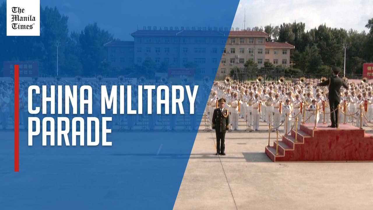 Chinese soldiers prepare for massive upcoming WWII commemoration parade