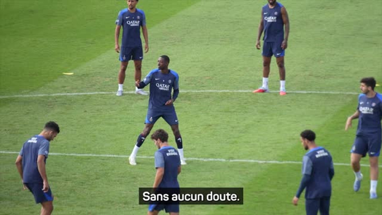 PSG - Luis Enrique : "Dembélé peut encore améliorer sa performance"
