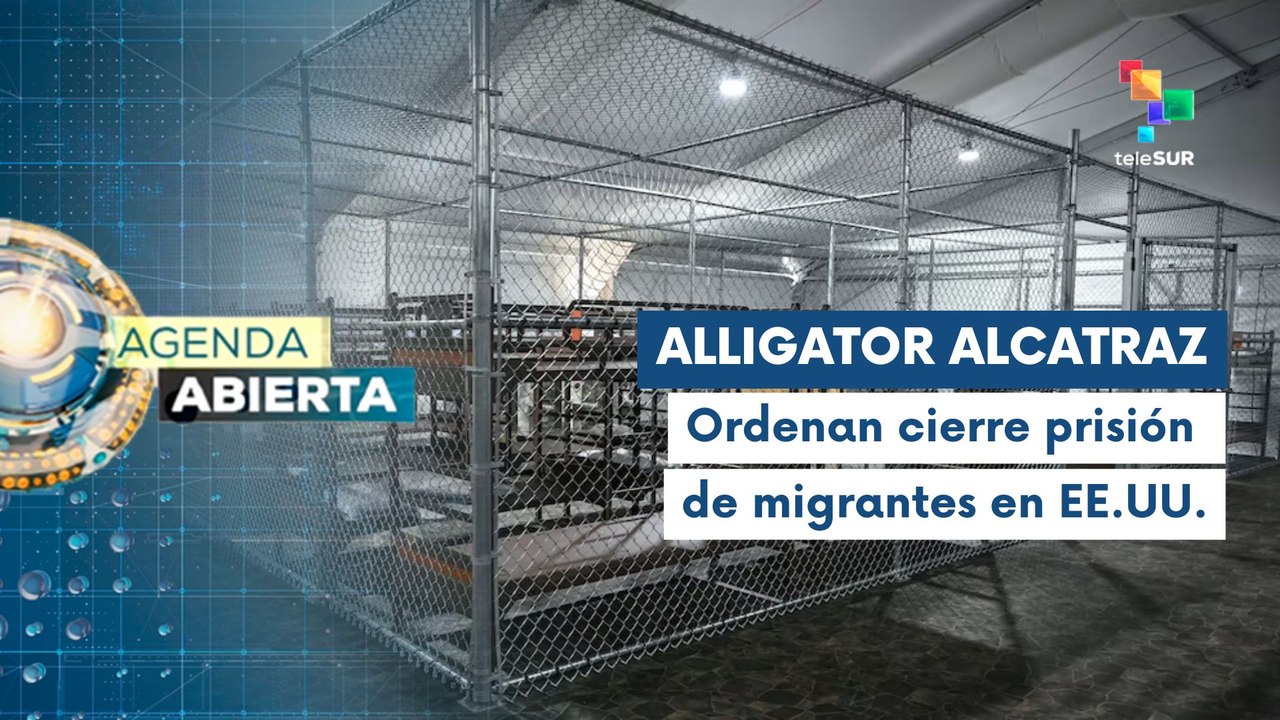 Jueza estadounidense ordena cierre de Alligator Alcatraz
