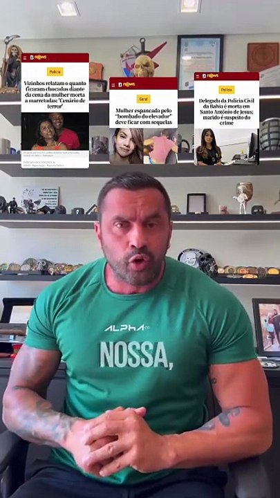 "Que eles não cruzem o meu caminho porque não terei piedade", dispara investigador Douglas Pithon sobre feminicidas