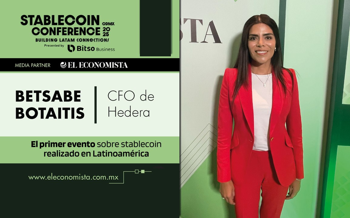 Betsabe Botaitis, CFO de Hedera - Stablecoin Conference 2025