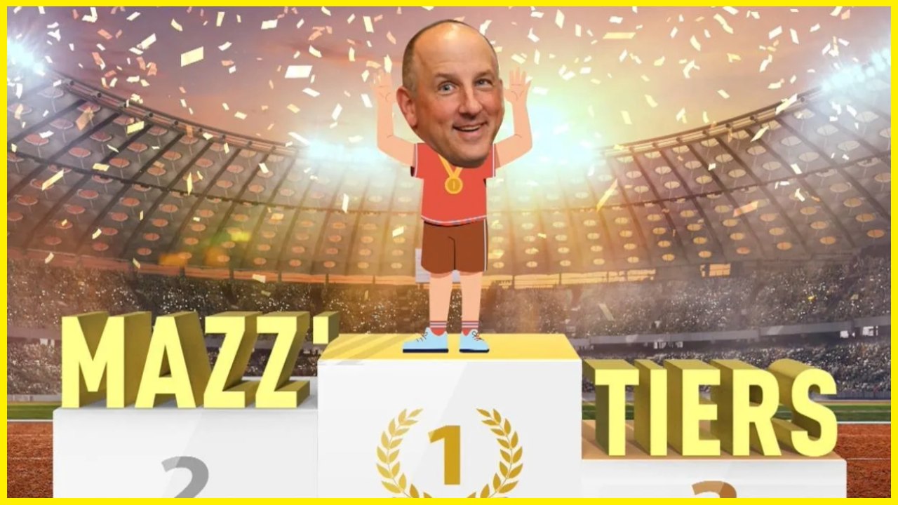 Mazz's Tiers - Most Notable Athlete/Celebrity Relationships