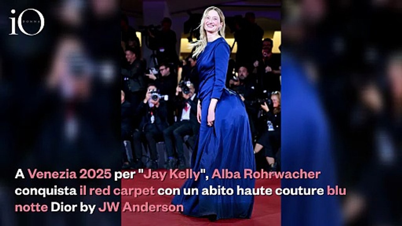 L'eleganza d'altri tempi di Alba Rohrwacher a Venezia