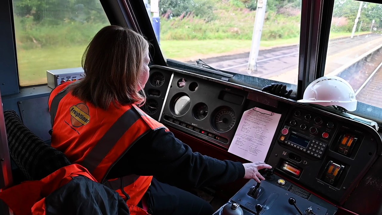 Meet Heather Waugh Train Driver - Freightliner