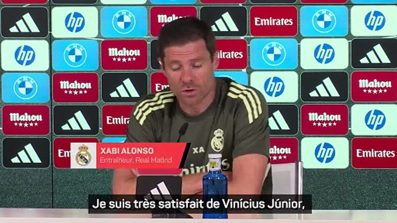 Xabi Alonso : "Vinicius sera un joueur clé cette saison"