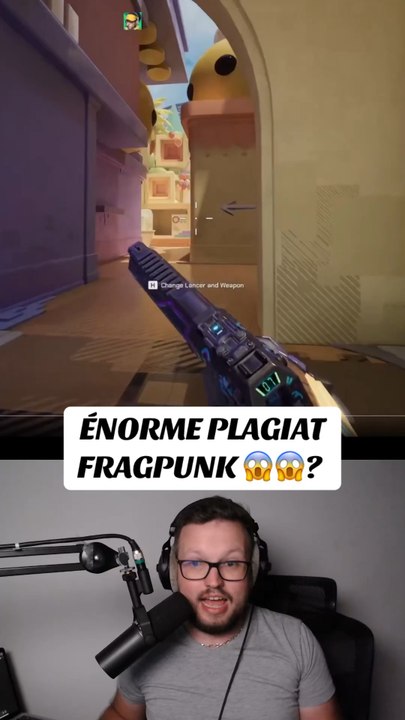 Énorme plagiat sur fragpunk ..