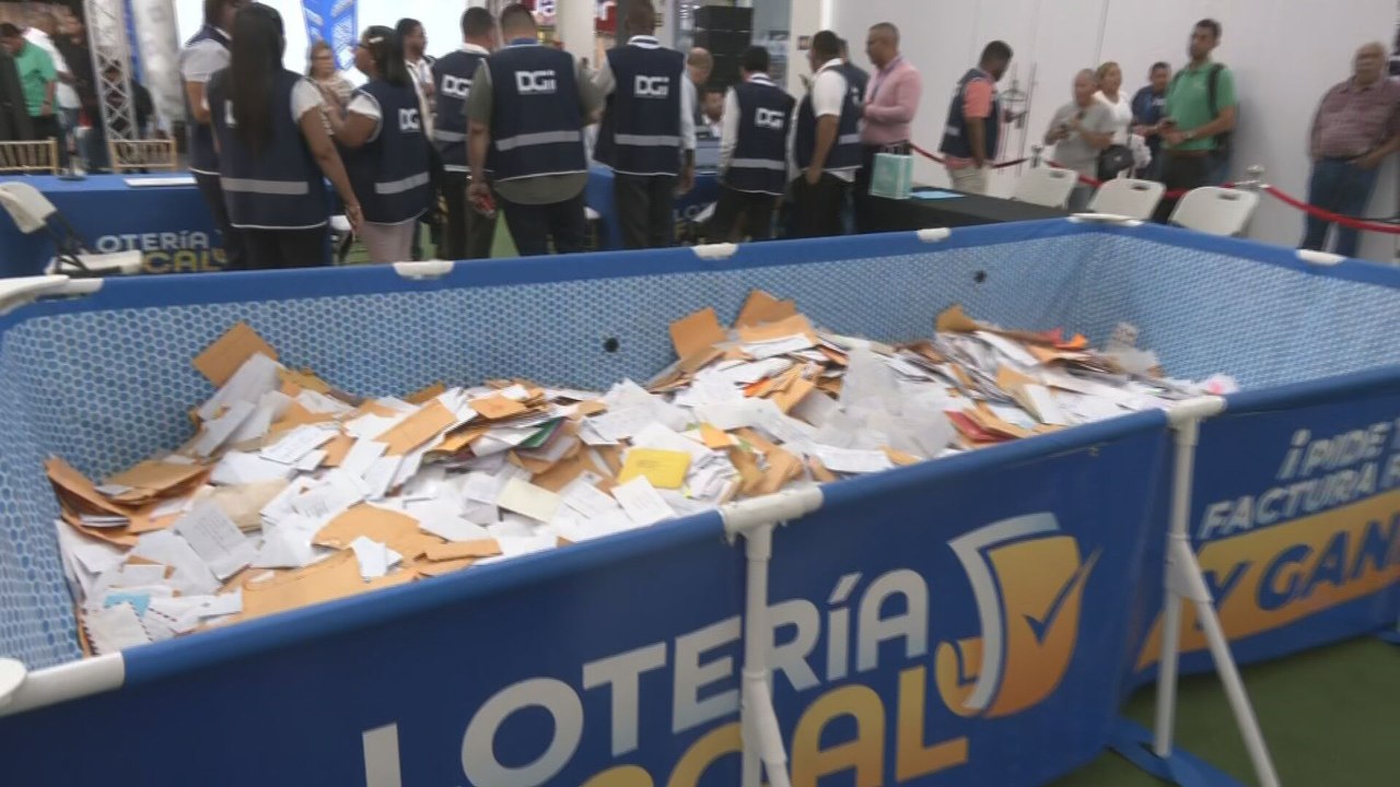 Segundo sorteo de la Lotería Fiscal