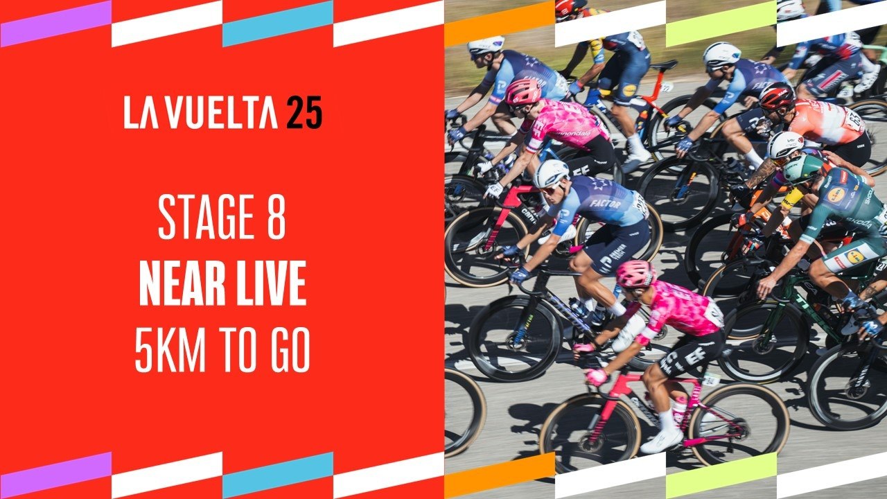 5 km to go - Stage 8 - La Vuelta 2025