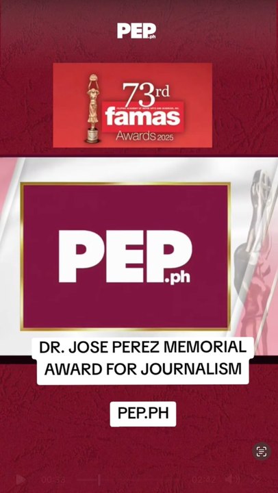 PEP.ph wins at FAMAS 2025 | PEP Hot Story