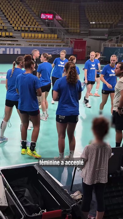 Mettre un micro sur un coach de D1... #1 #handball