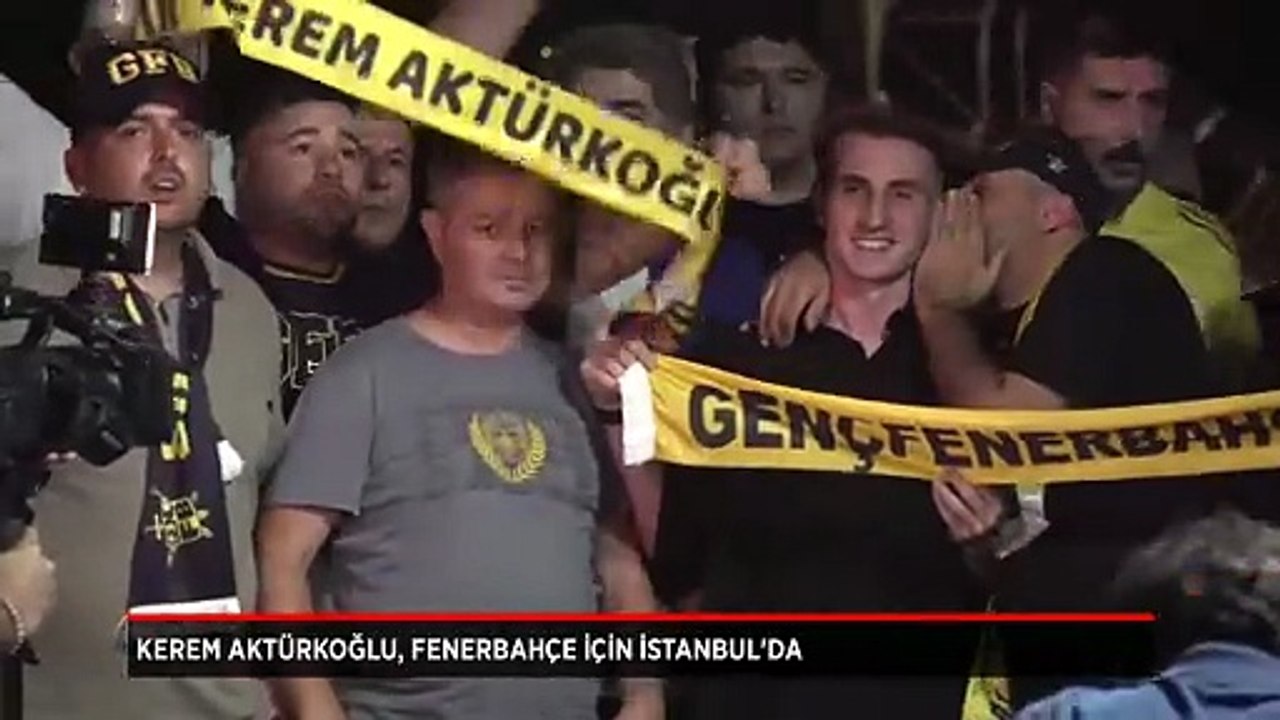 Kerem Aktürkoğlu, Fenerbahçe için İstanbul'da