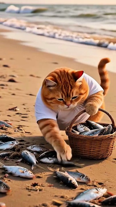 #funnycat #funny #funnyvideos #aivideo #fyp