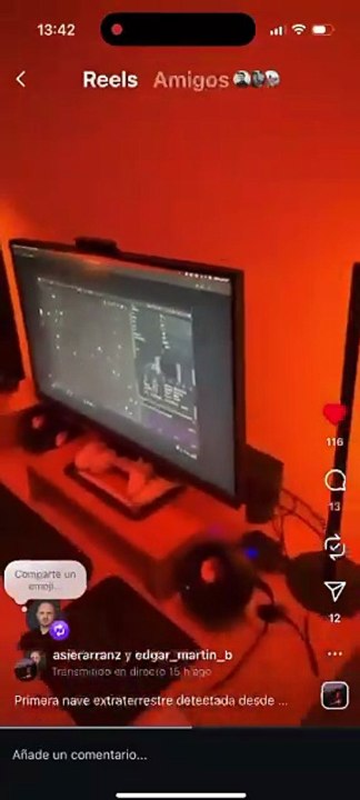 Grabación del 3I/ATLAS