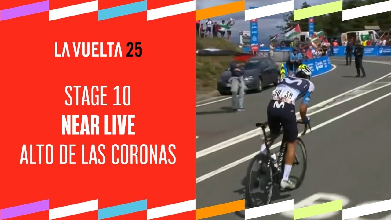 Summit of the Alto de las Coronas - Stage 10 - La Vuelta 2025