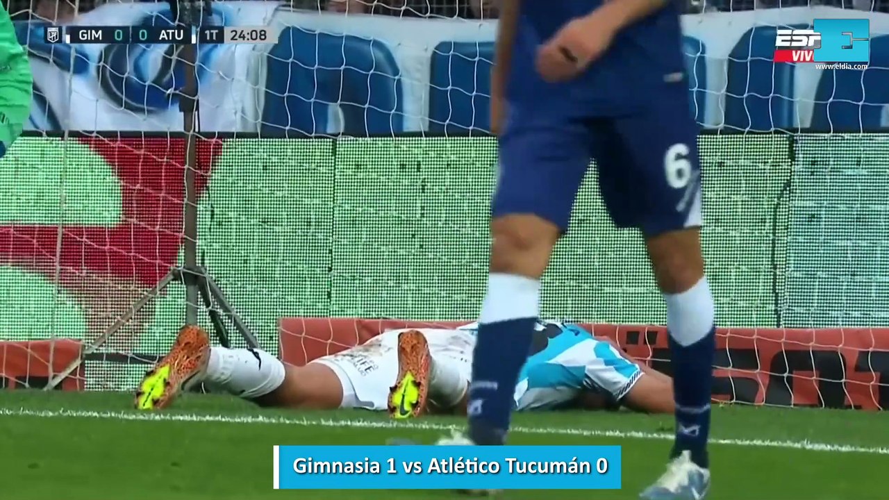 Gimnasia 1 vs Atlético Tucumán 0