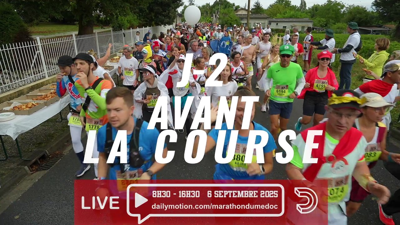 J- 2 Marathon du Medoc 2025