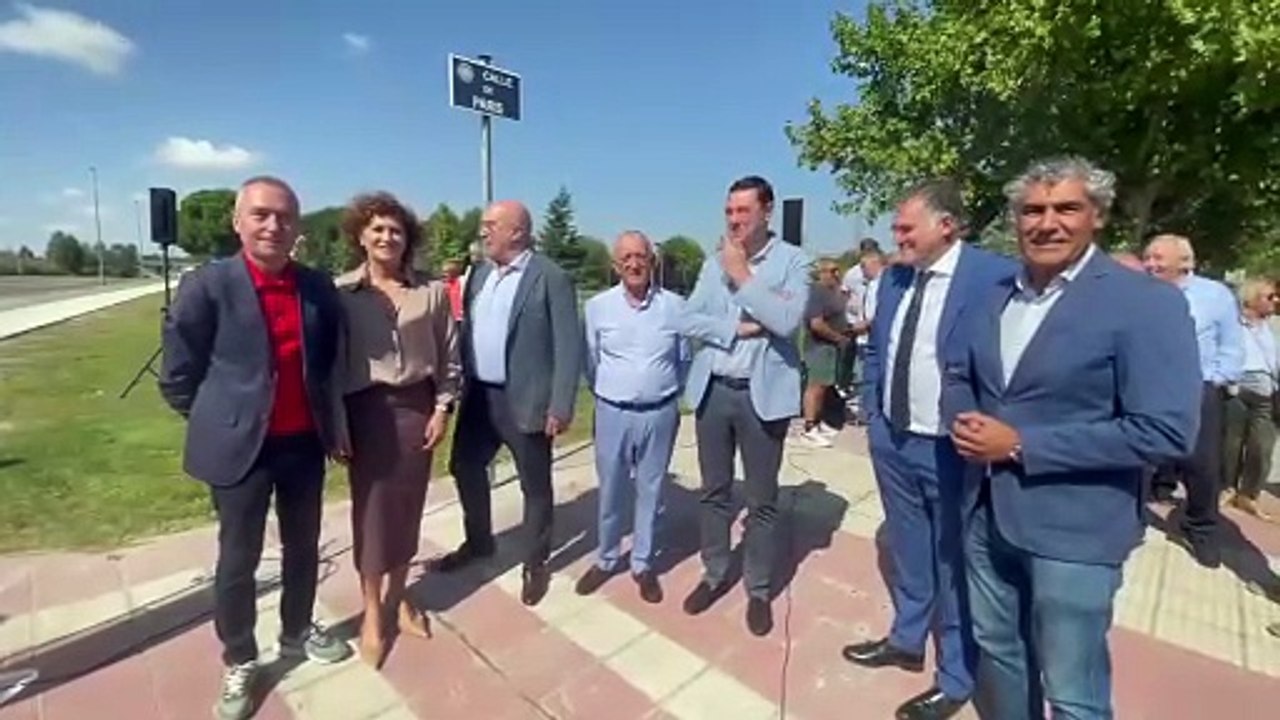 Inauguración del carril bici del Camino Viejo de Simancas