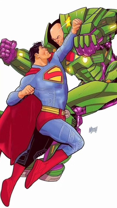 Superman et Lex Luthor ensemble !