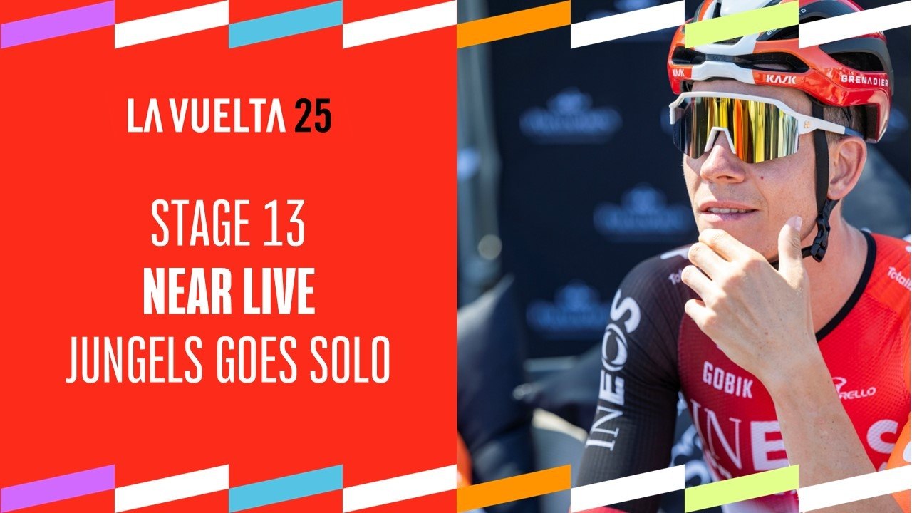 Jungels goes solo - Stage 13 - La Vuelta 2025