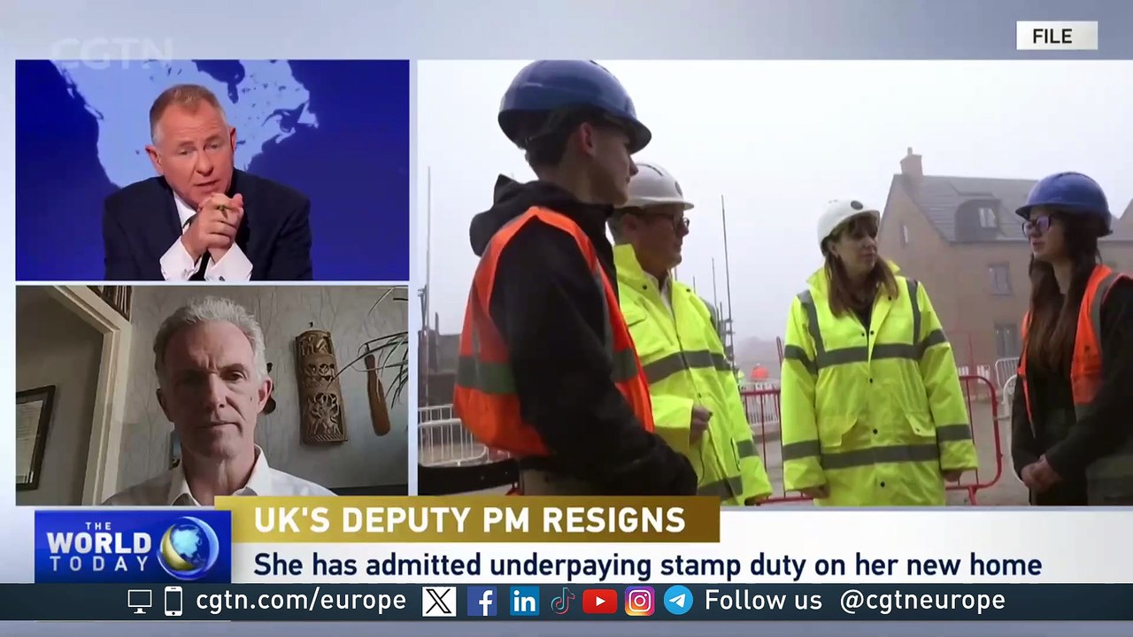 UK Deputy Prime Minister Angela Rayner resigns