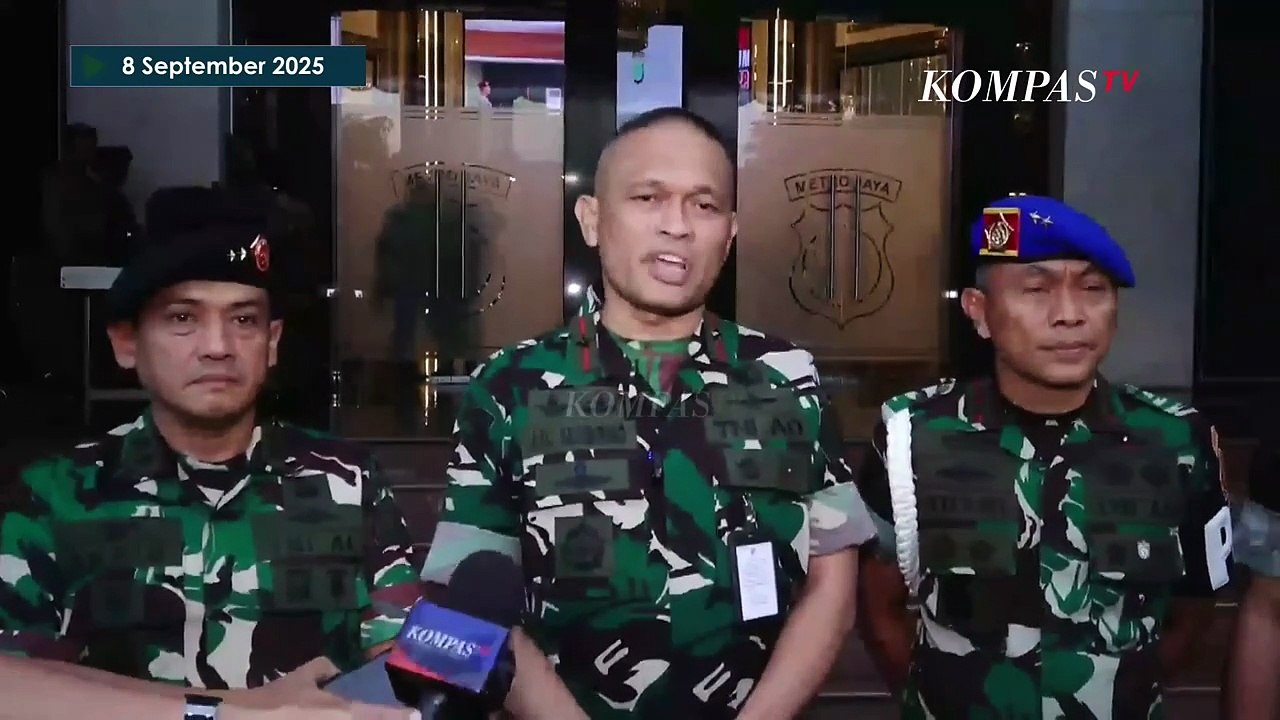 Dansatsiber Mabes TNI Konsultasikan Temuan Dugaan Tindak Pidana Ferry Irwandi ke Polda Metro Jaya