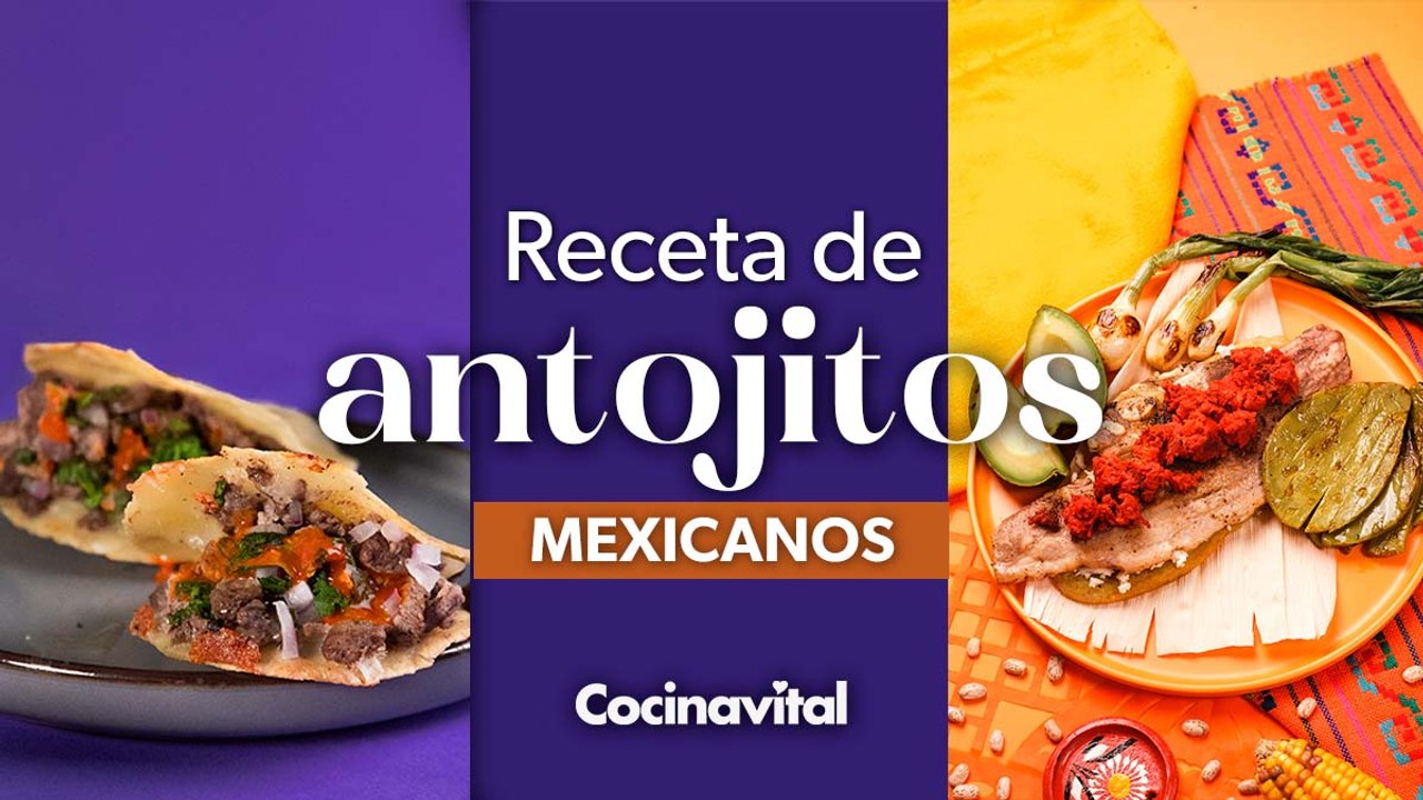 menú semanal recetas de antojitos mexicanos