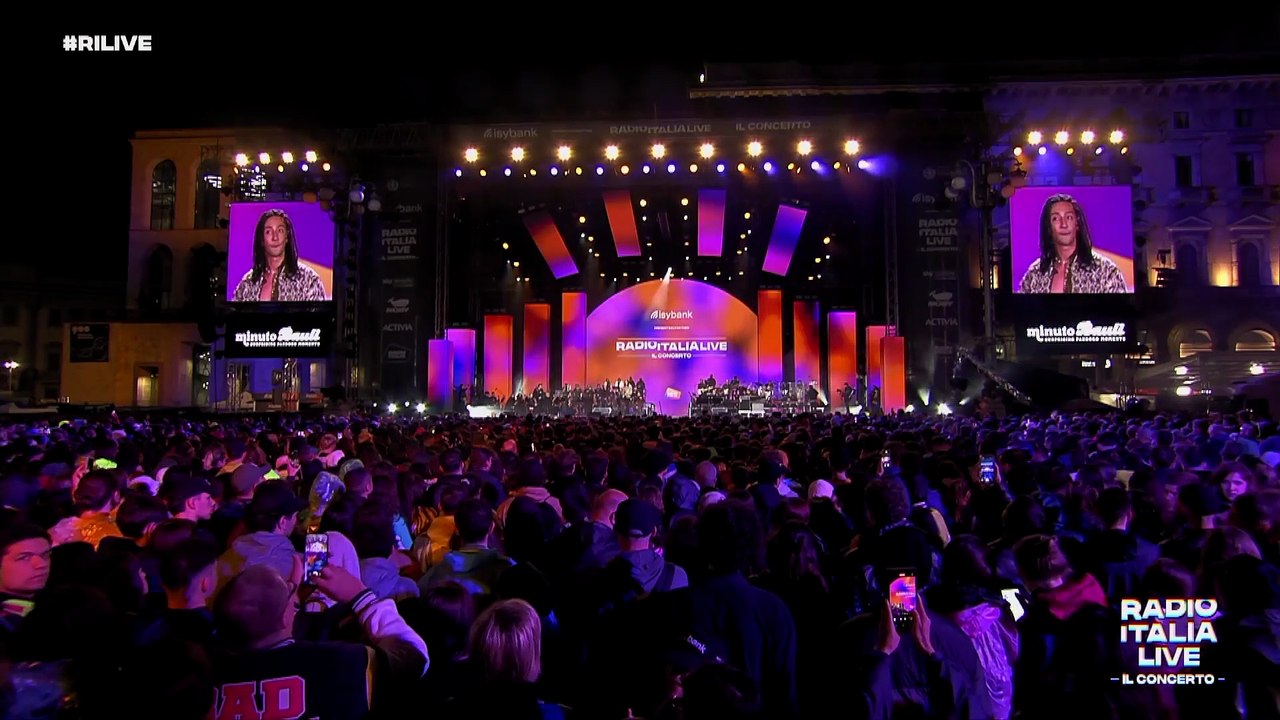 Ghali, il silenzio per le vittime a Gaza durante il concerto di Radio Italia