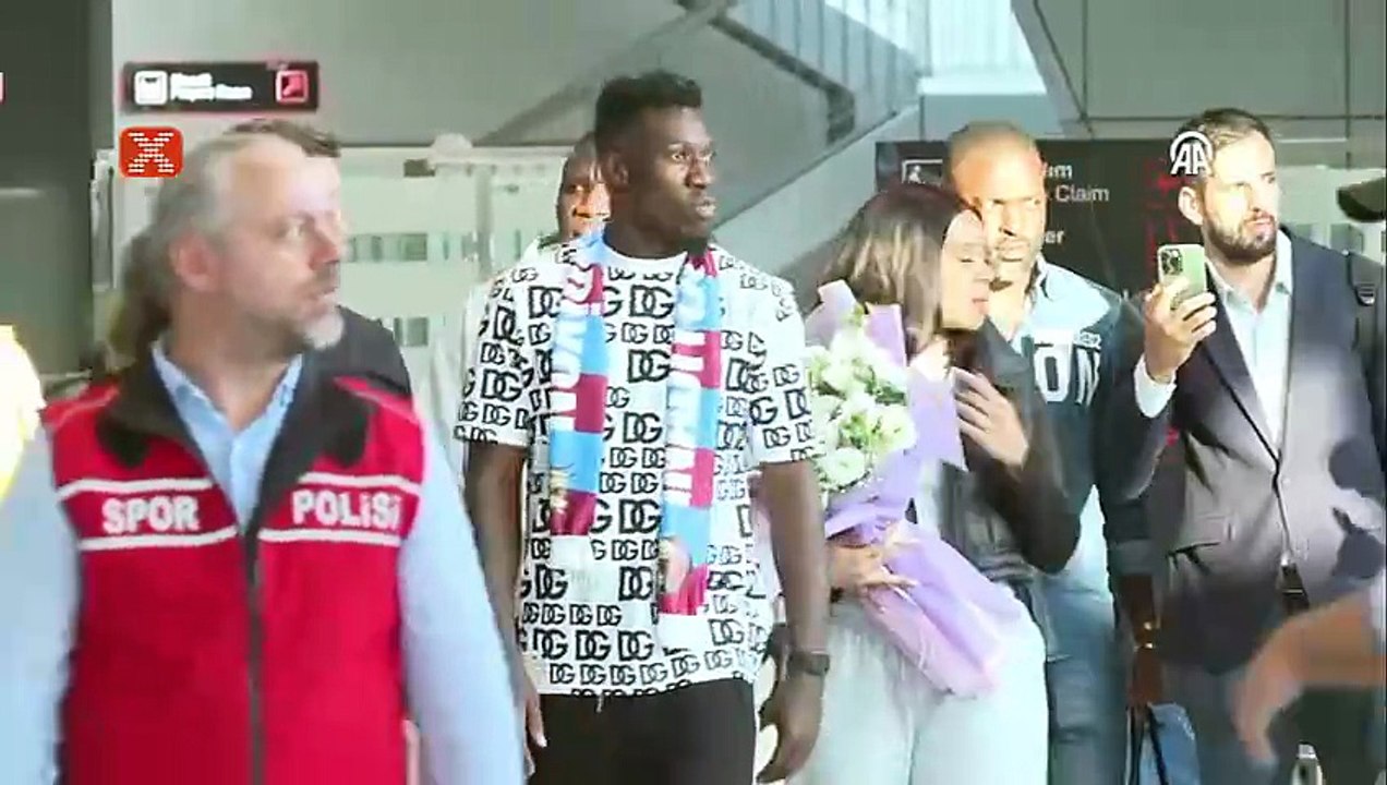 Andre Onana, Trabzon'a geldi!