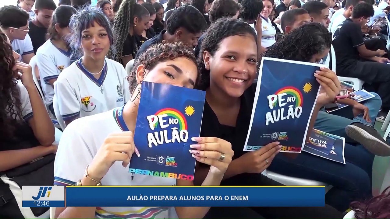 Aulão prepara alunos para o Enem