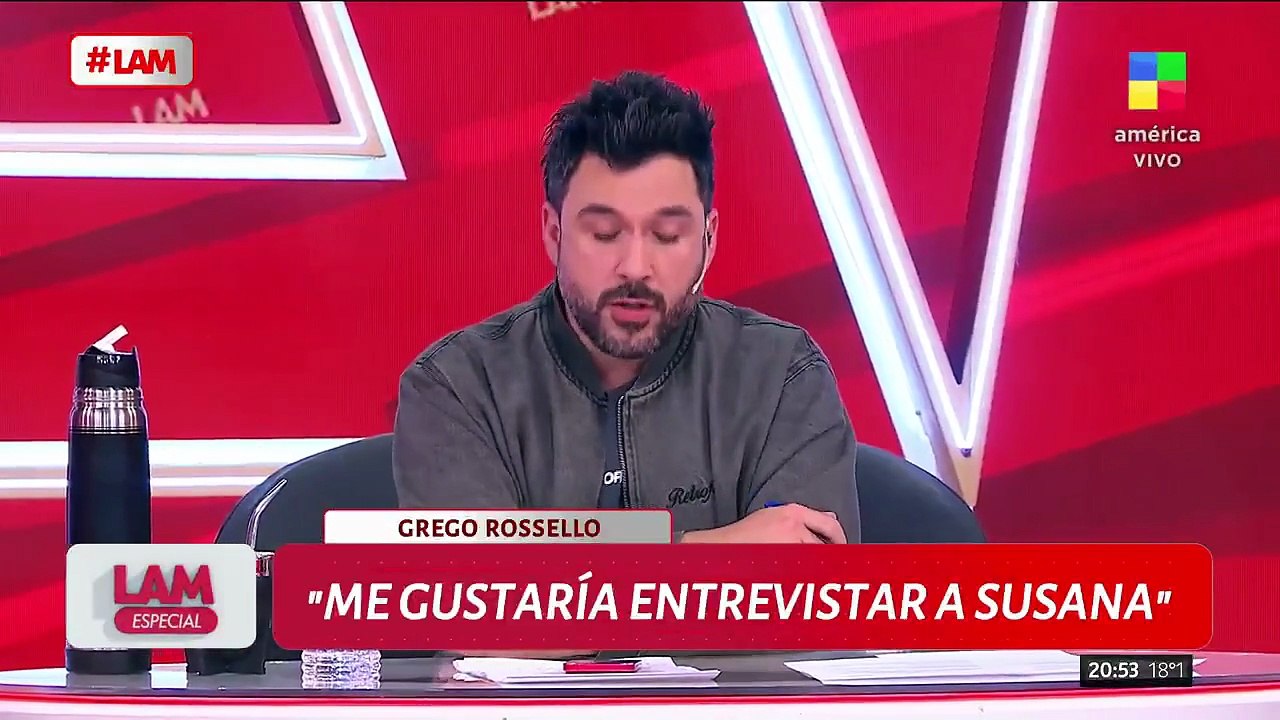 Grego Rosello reveló algunas de las razones de su salida de Luzu TV