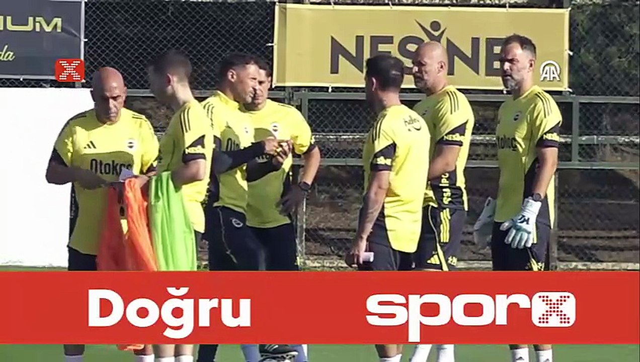 Domenico Tedesco, Fenerbahçe ile ilk idmanda