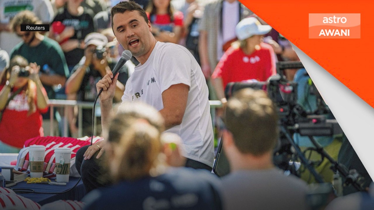 Charlie Kirk maut ditembak di Universiti Utah