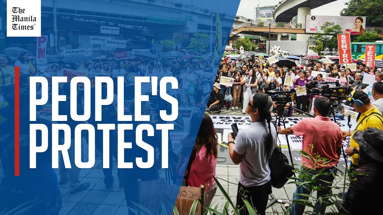 Anti-corruption  advocates rally  for accountability in flood control projects