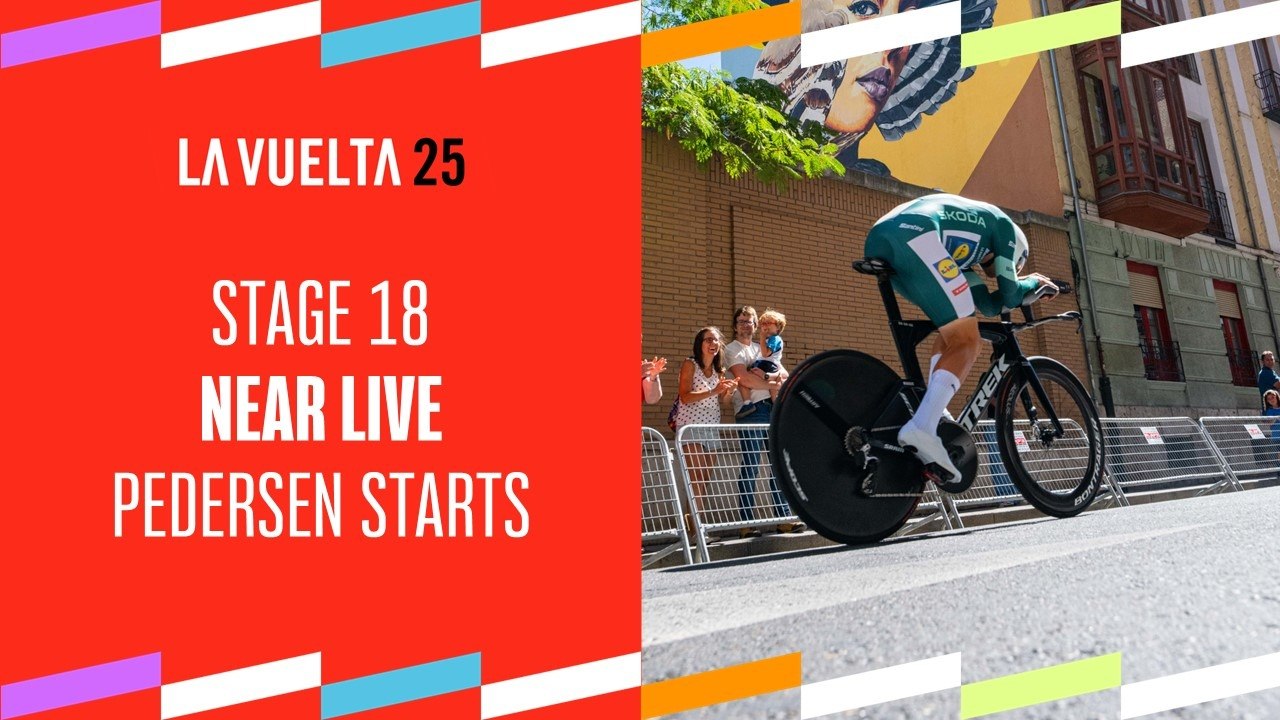 Pedersen starts his TT - Stage 18 - La Vuelta 2025