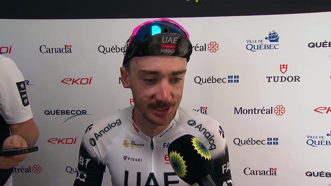 Cyclisme - GP de Montreal 2025 – Brandon McNulty: "Tadej Pogačar m’a demandé si je voulais…"