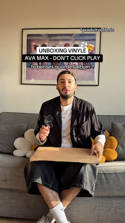 uboxing vinyle : Don’t Click Play - Ava Max 💿🤯 (*produits offerts)
