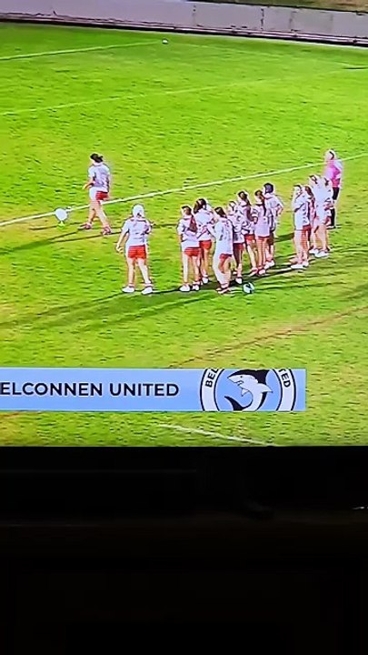 Rugby league girls celebrate