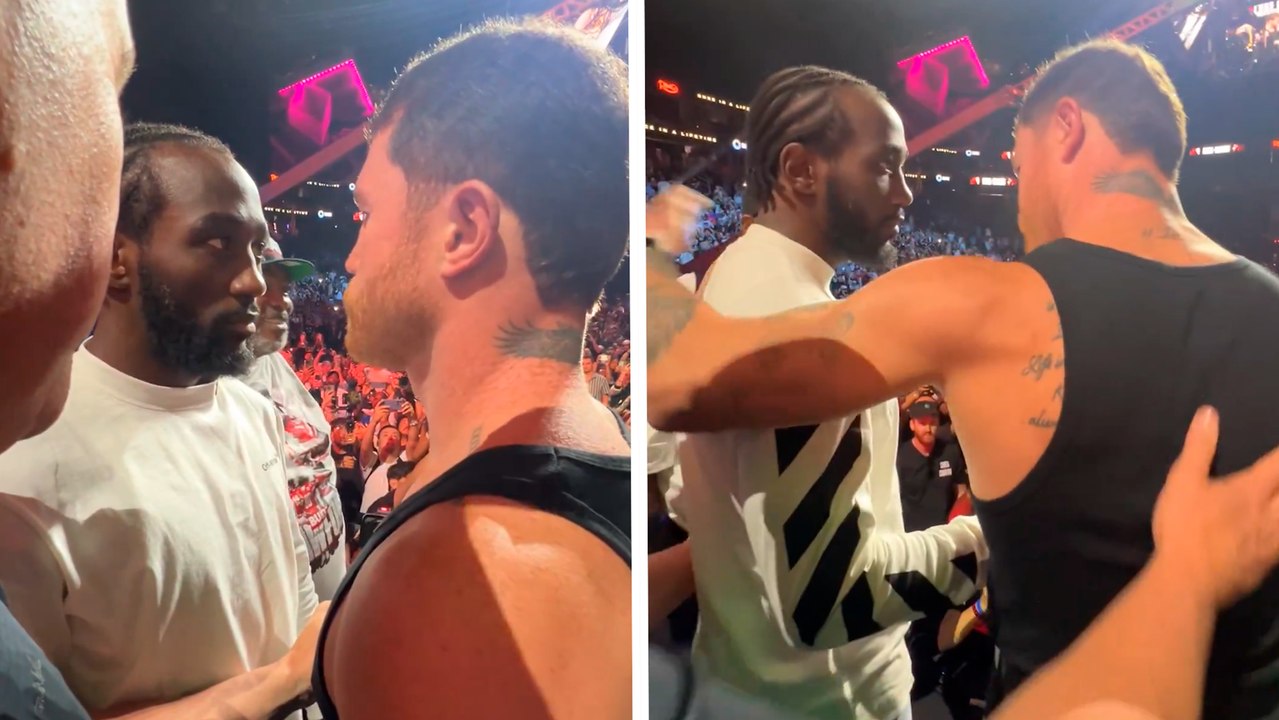 Canelo Álvarez vs Terence Crawford: Así el careo de la pelea más esperada del año