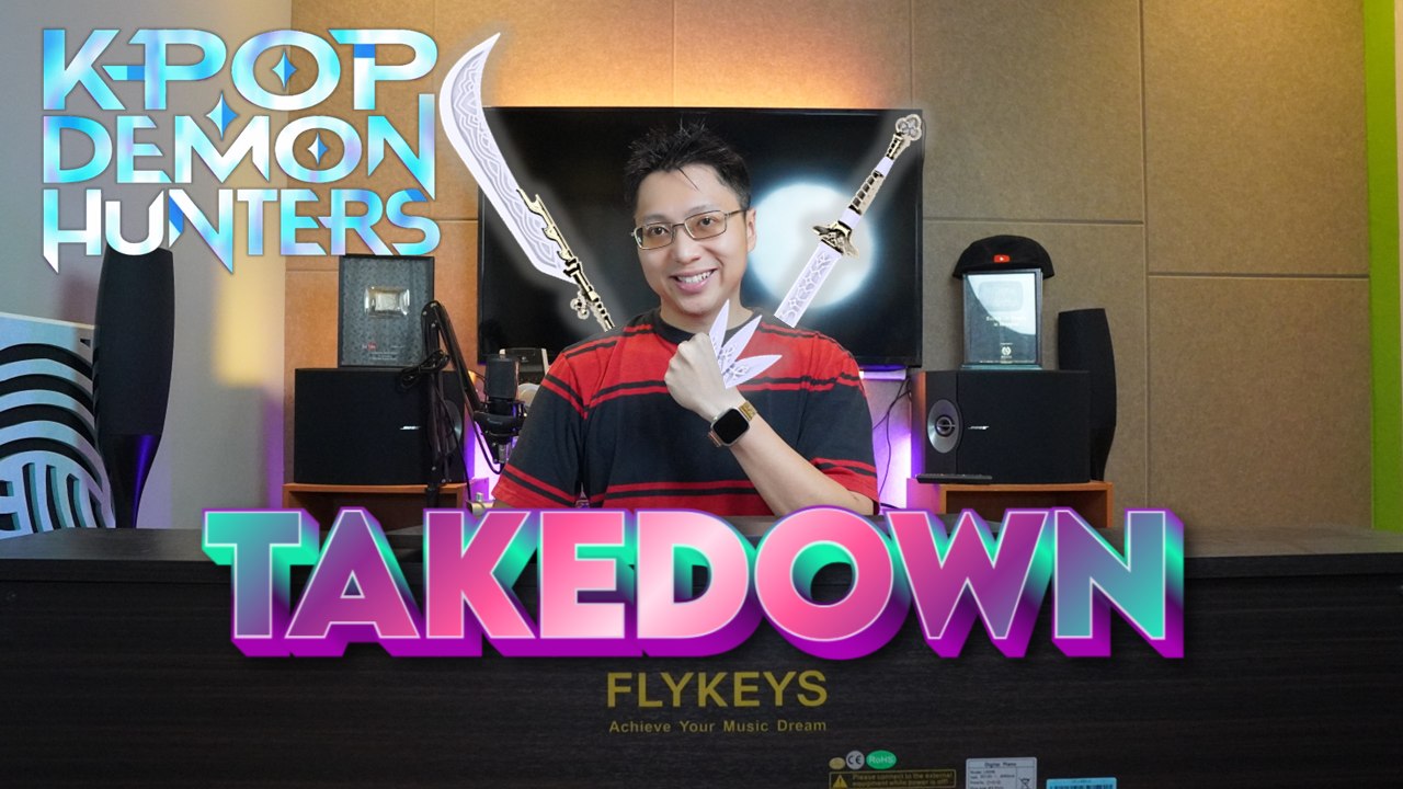 Huntrix - Takedown (KPop Demon Hunters) Piano by Ray Mak