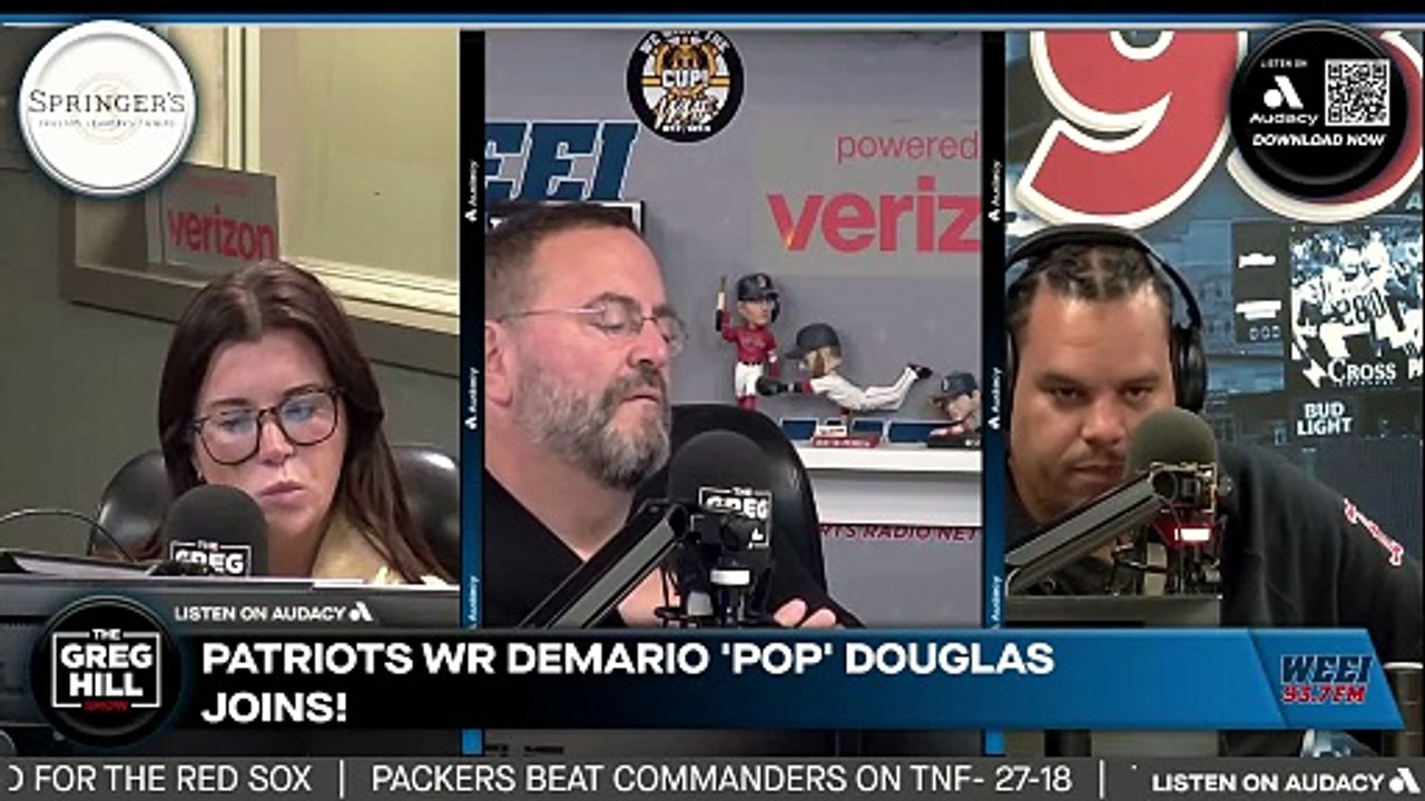 Biggest difference this season between Jerod Mayo and Mike Vrabel?" Pop Douglas joins!