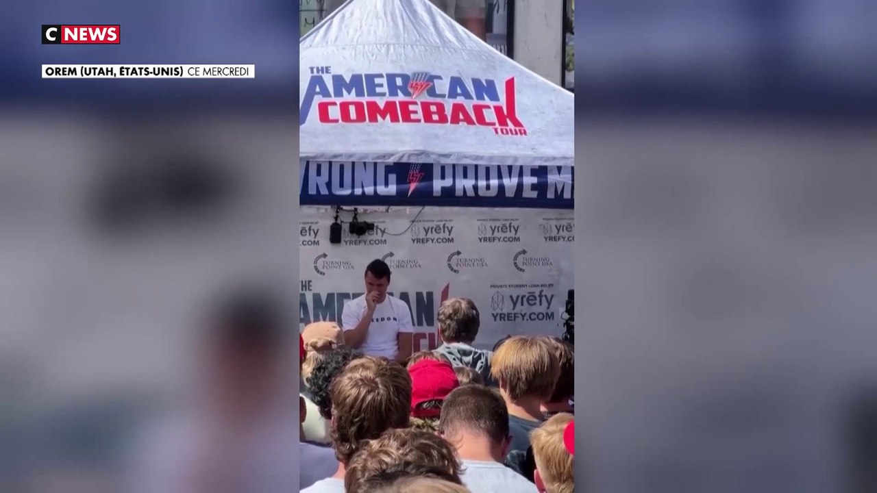 Le meurtrier présumé de Charlie Kirk arrêté