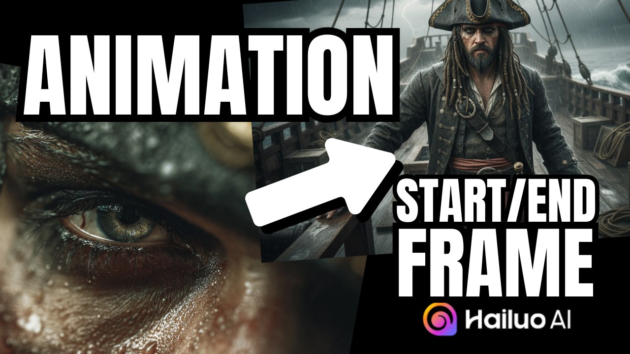 NOUVEAU : L'animation Start/End Frame sur HailuoAI Vidéo