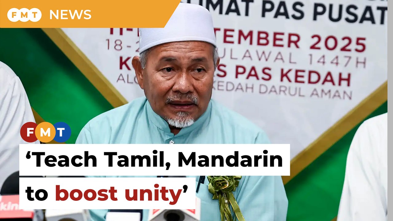 PAS proposes Tamil, Mandarin lessons in schools to boost unity