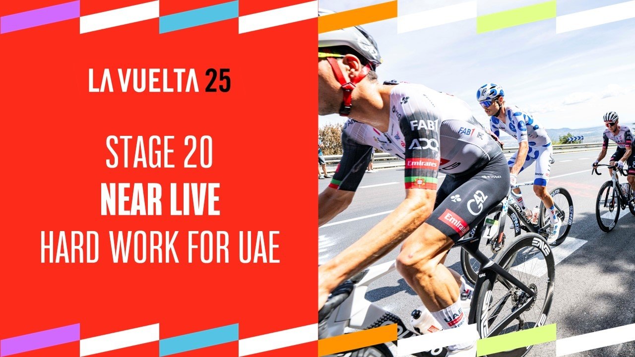 Hard work for UAE - Stage 20 - La Vuelta 2025